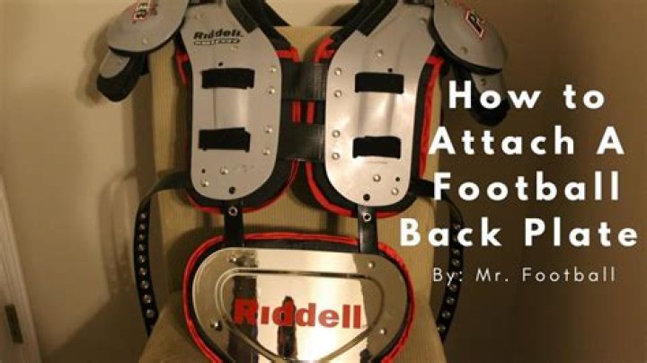 Do I need a backplate for football?