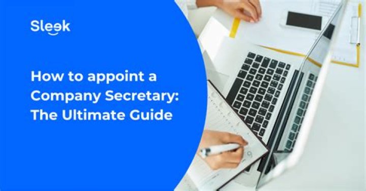 Do I need to appoint a company secretary?