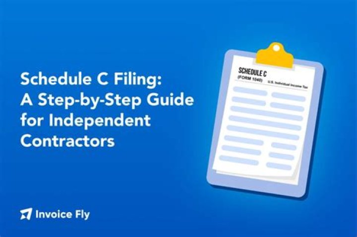 Do independent contractors file Schedule C?
