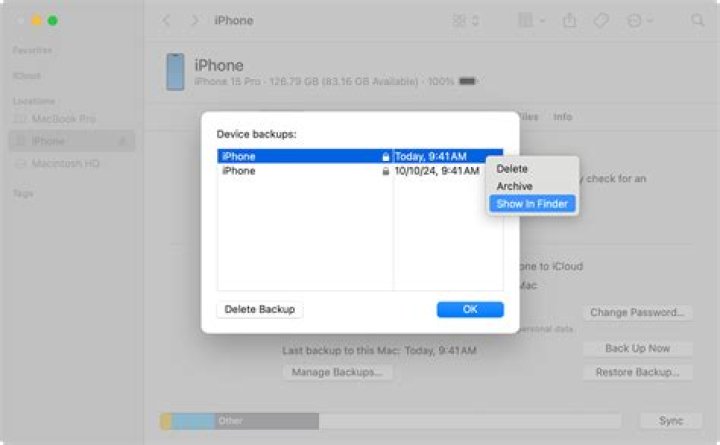 Do iPhone backups overwrite each other?