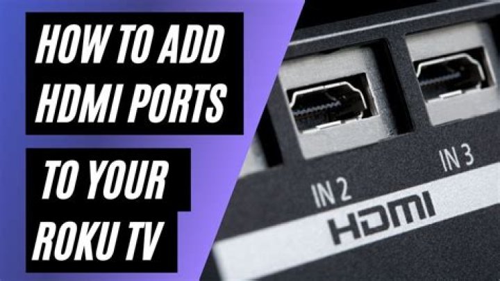Do Roku TVs have AV ports?