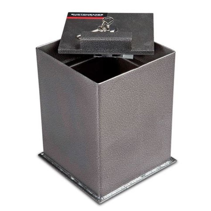 Do safes have concrete in them?