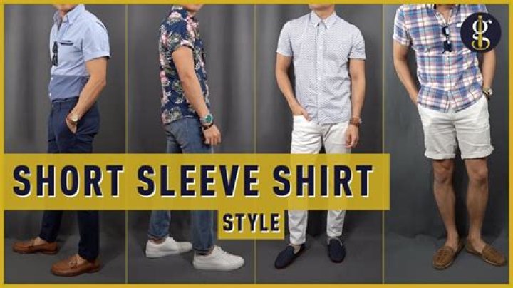 Do short sleeve shirts look good?