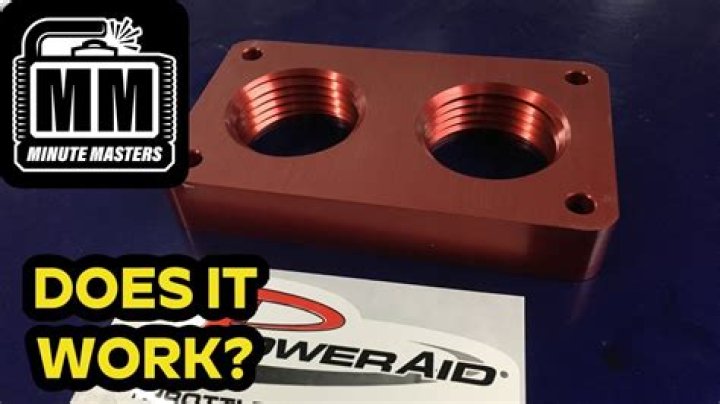 Do throttle body spacers make noise?