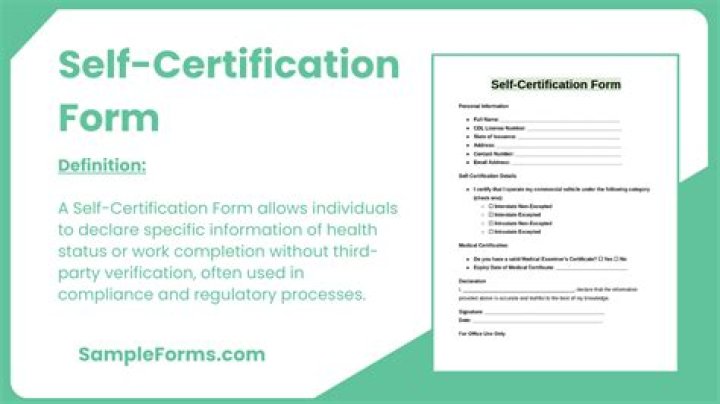 Do you get paid self certification?