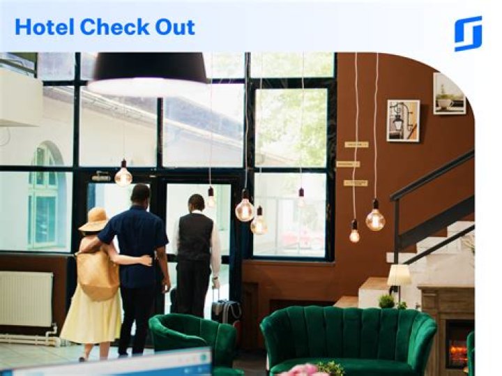 Do you have to check out of a hotel or can you just leave?