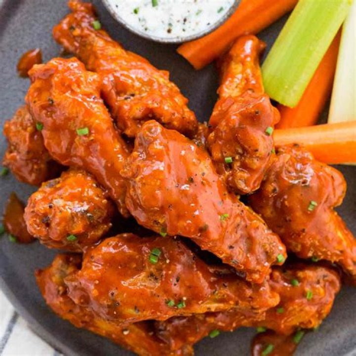 Do you leave the skin on Buffalo wings?