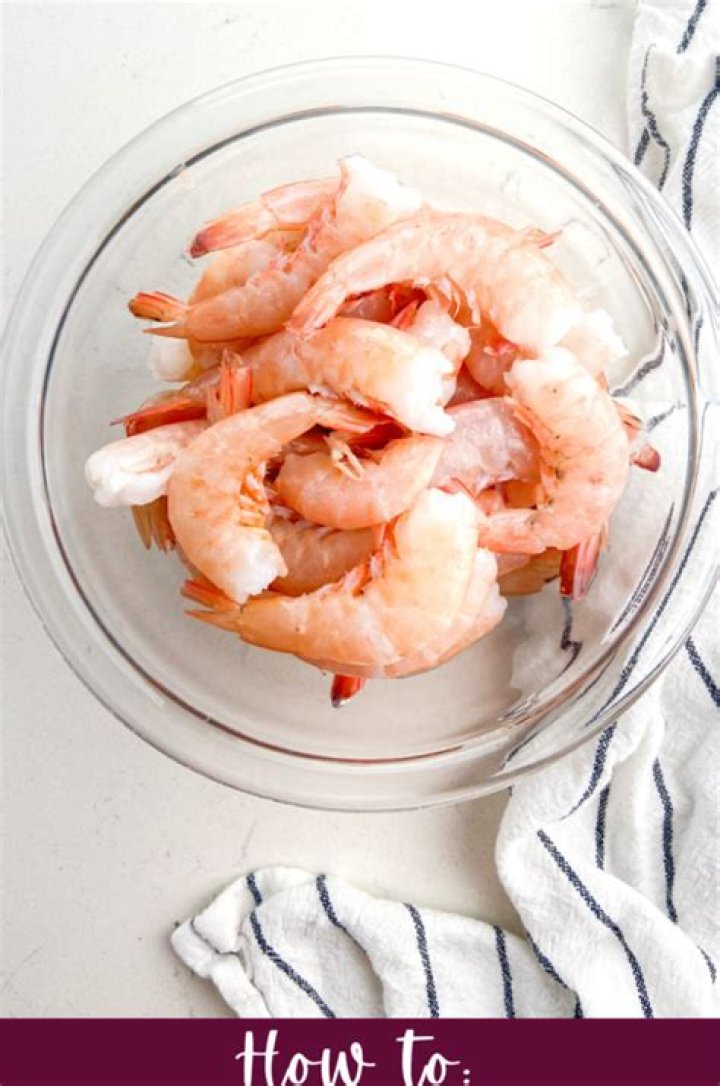 Do you need to devein shrimp before freezing?
