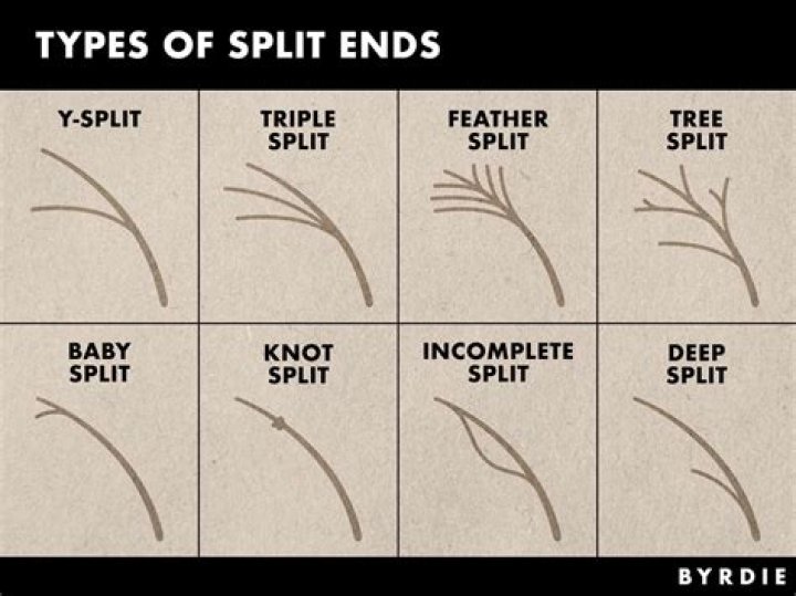 Does 4c hair have split ends?