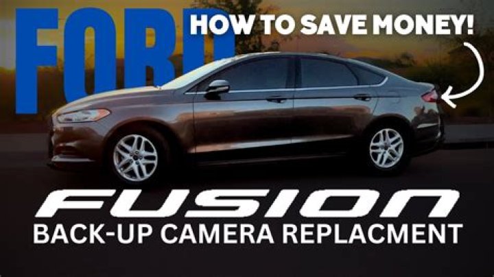 Does a 2012 Ford Fusion have a backup camera?