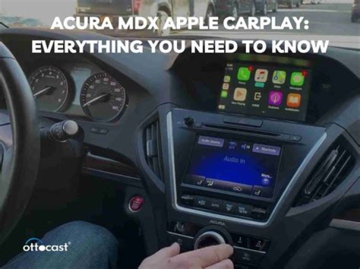 Does Acura MDX have Apple CarPlay?