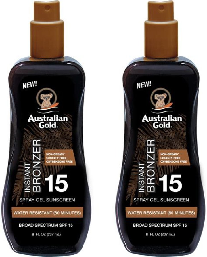 Does Australian Gold sunscreen have oxybenzone?