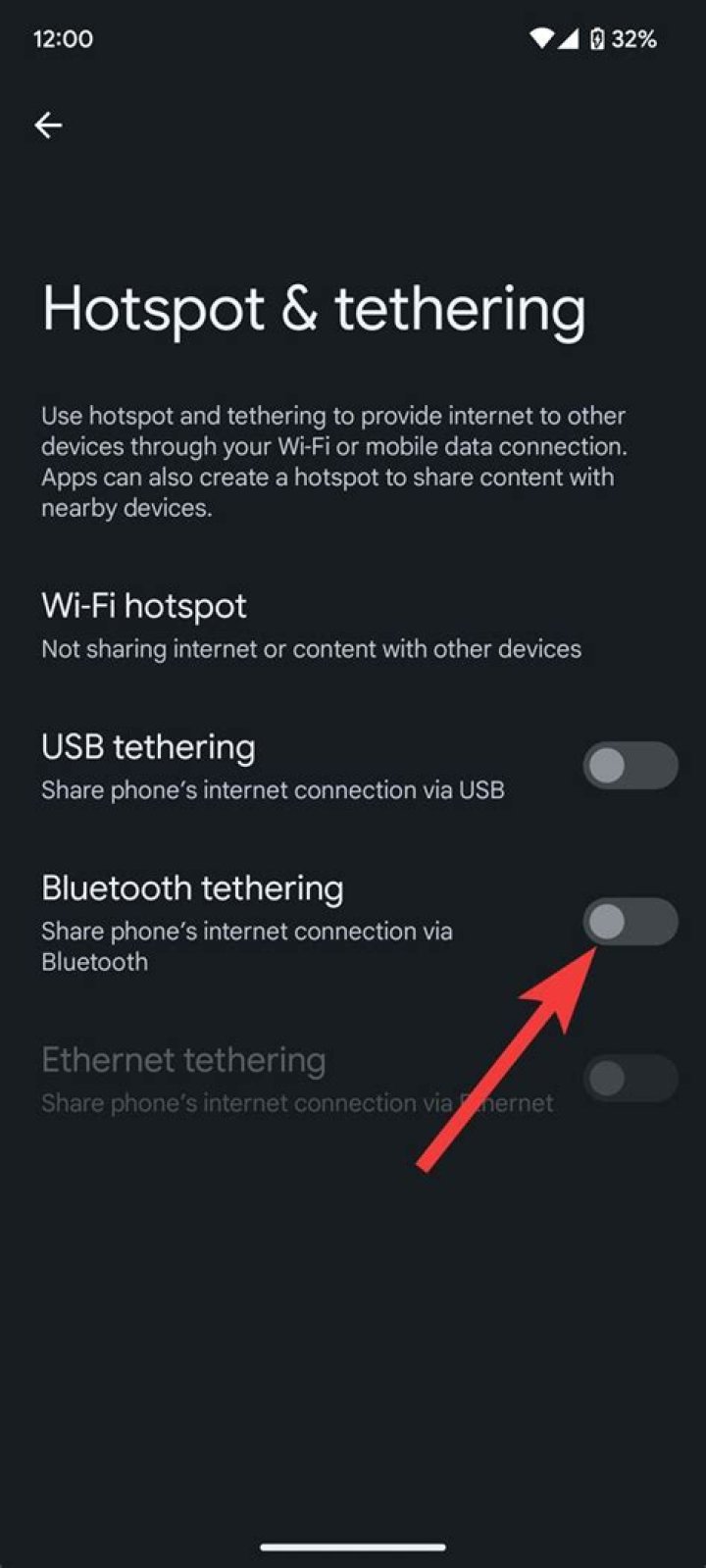 Does Bluetooth tethering count as hotspot?