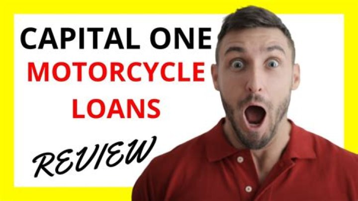 Does Capital One refinance motorcycle loans?
