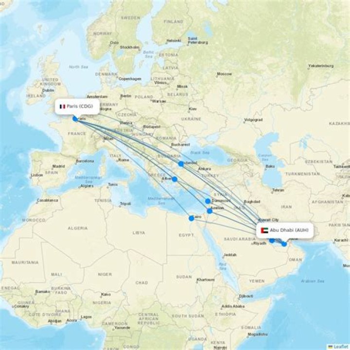 Does Etihad fly to Dar es?