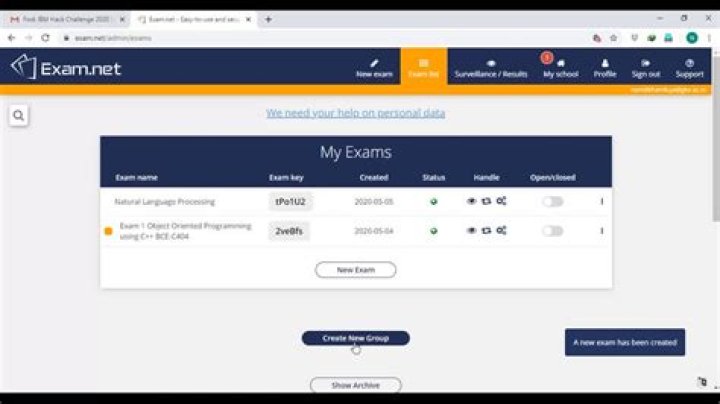 Does exam Net work on IPAD?