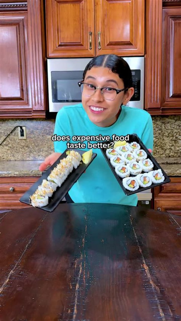 Does expensive food taste better?