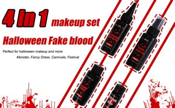 Does fake blood look real?