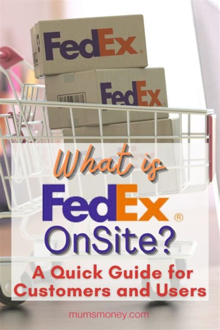 Does FedEx OnSite have boxes?