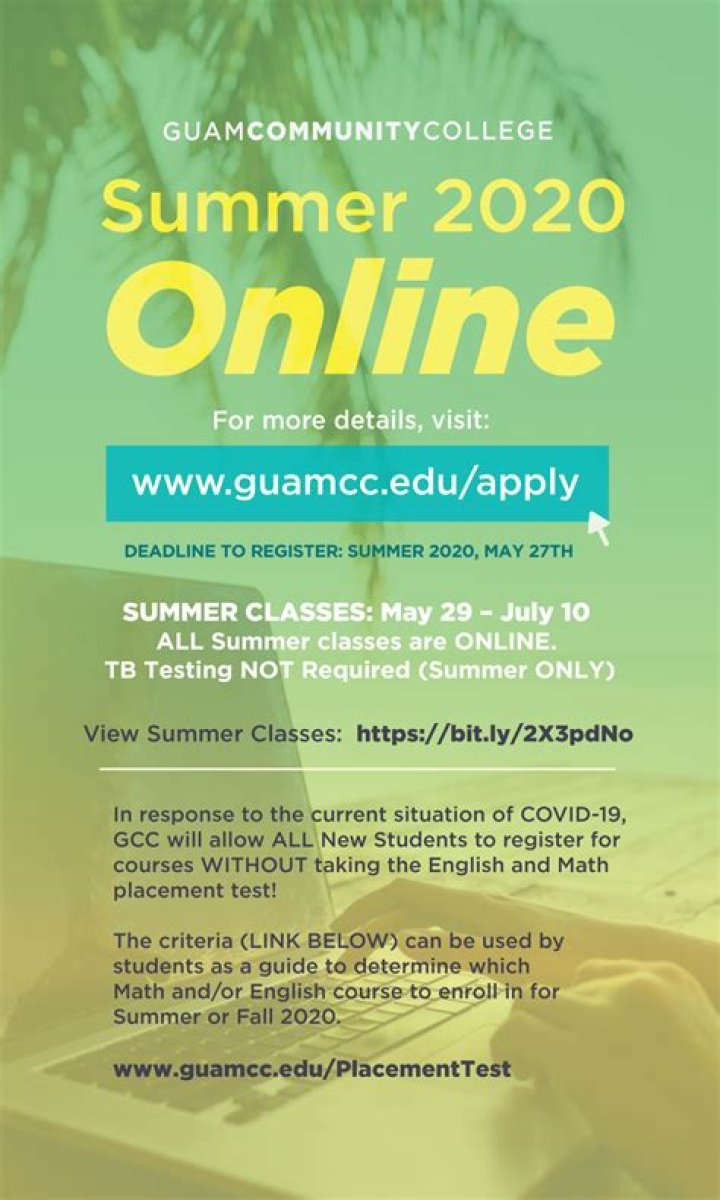 Does GCC have summer classes?