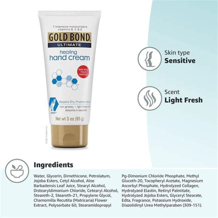 Does Gold Bond Ultimate have parabens?