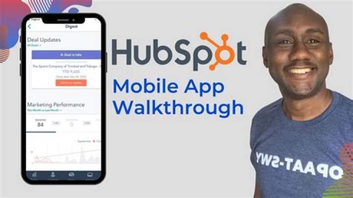 Does HubSpot have a mobile app?