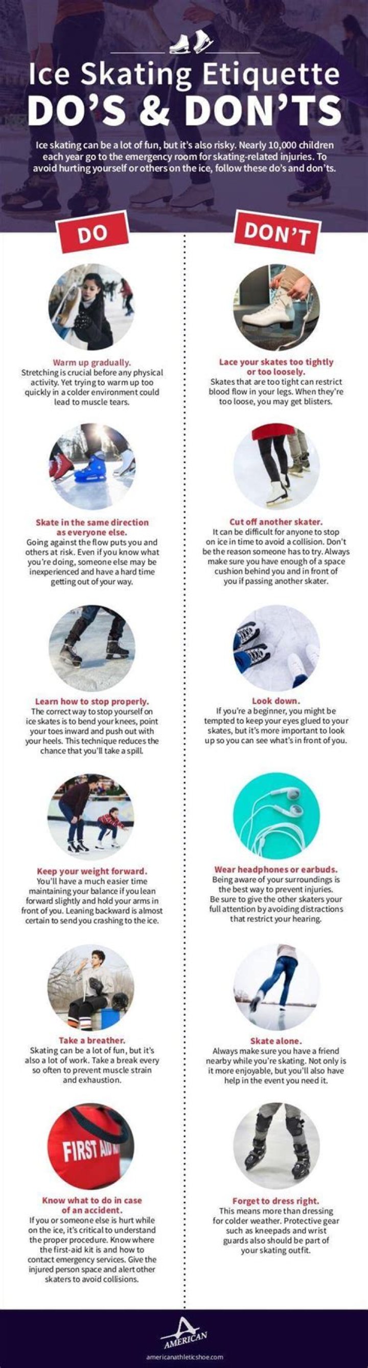 Does ice skating hurt your feet?