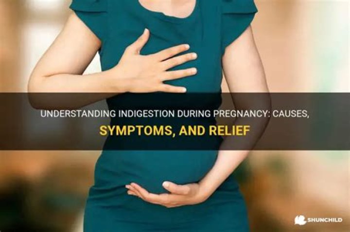 Does indigestion go away after pregnancy?