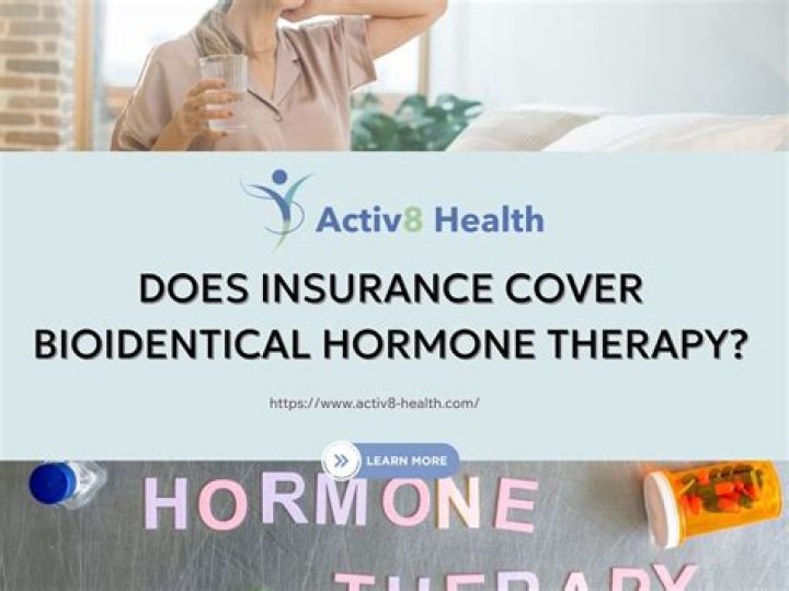 Does insurance cover bioidentical hormone therapy?