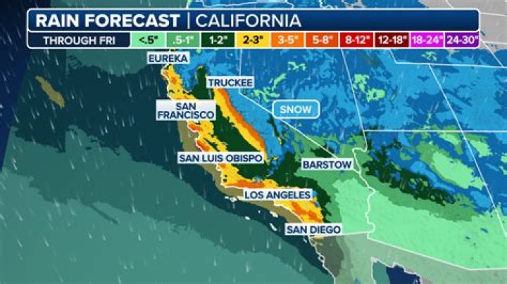 Does it rain in May in California?
