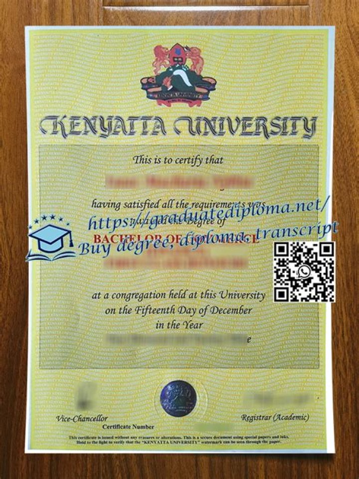 Does Kenyatta University offer diploma in pharmacy?