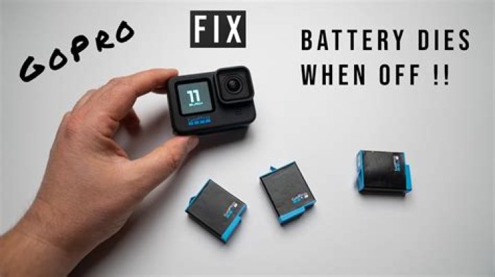 Does leaving WIFI on GoPro drain battery?