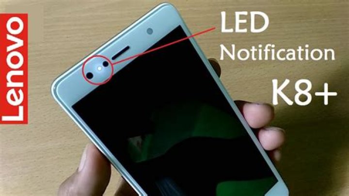 Does LG k8 have led notification?