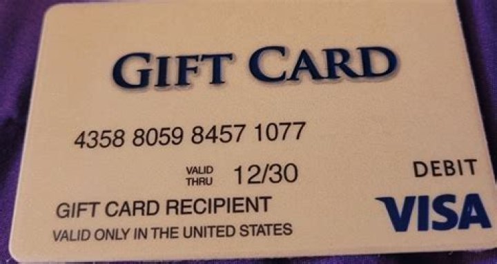 Does lush accept Visa gift cards?