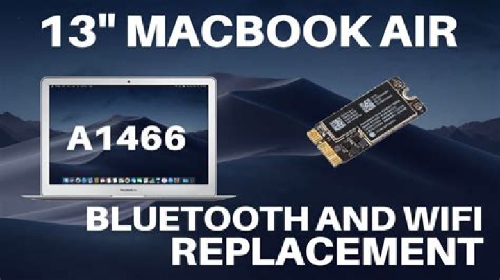 Does MacBook Air A1466 have Bluetooth?