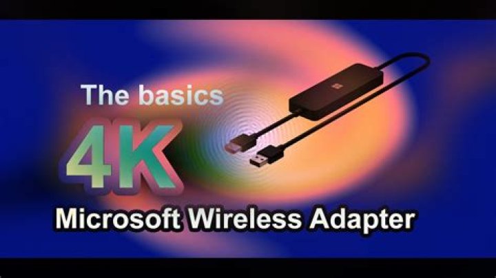 Does Microsoft Wireless Display Adapter support 4k?