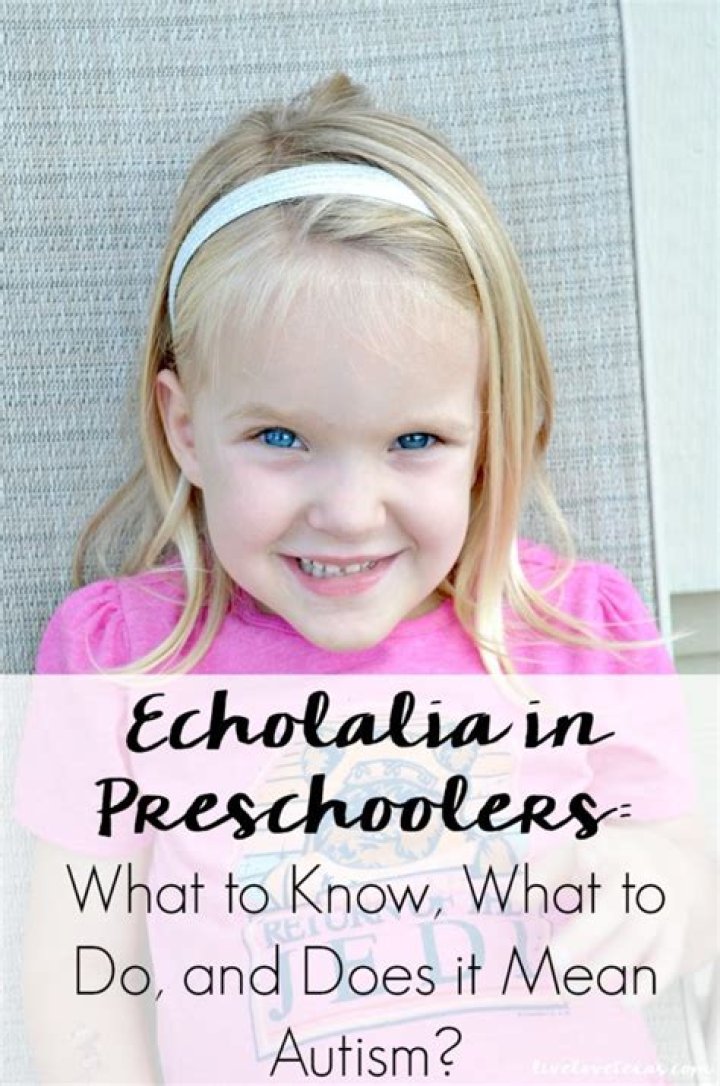 Does my toddler have echolalia?