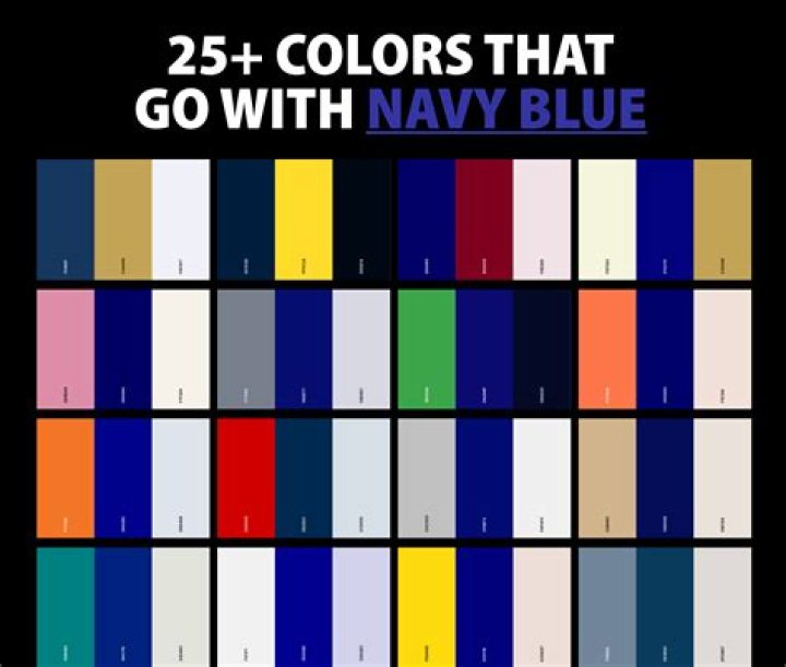 Does navy blue match with black?