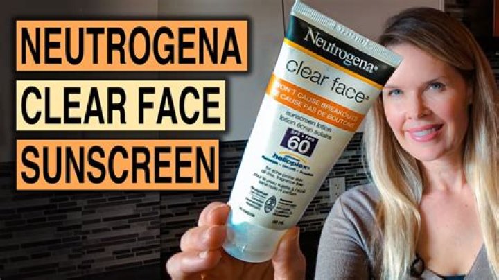 Does Neutrogena sunscreen cause breakouts?
