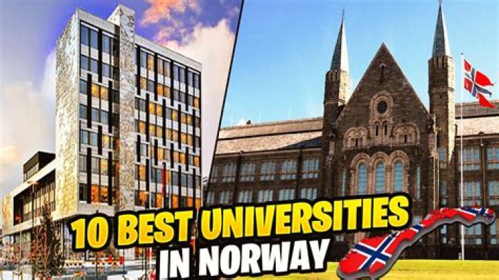 Does Norway have good universities?