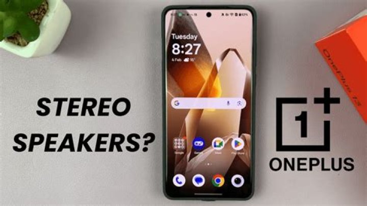 Does OnePlus 7 have stereo speakers?