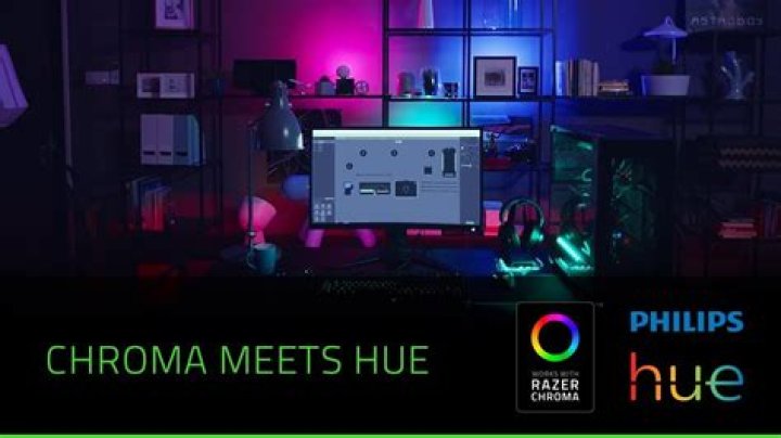 Does Philips hue works with Razer Chroma?