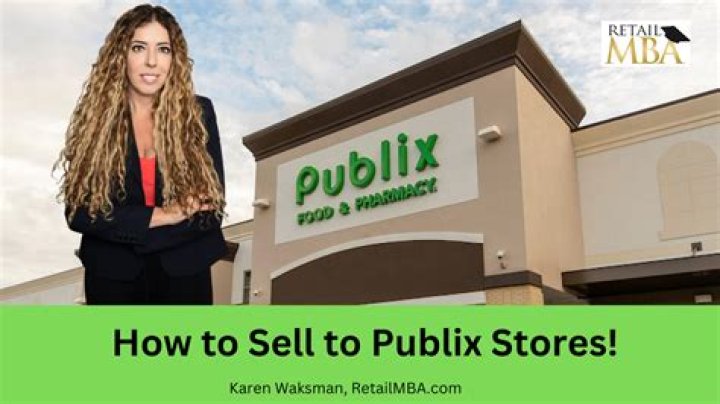 Does Publix sell local products?