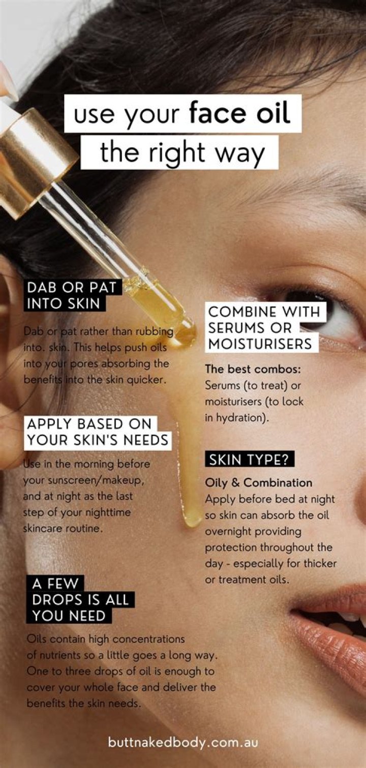 Does putting oil on your face dry it out?