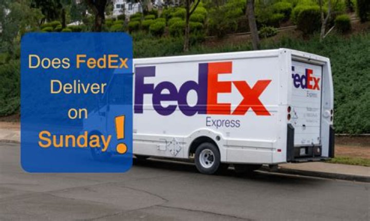 Does Qxpress deliver on Sunday?