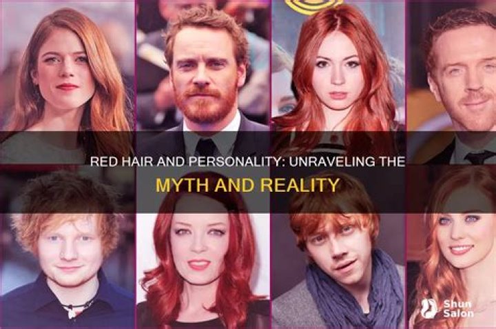 Does red hair affect personality?