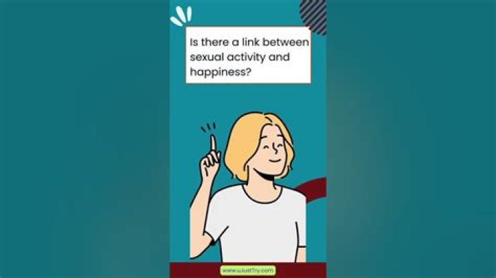 Does sex make you happier?