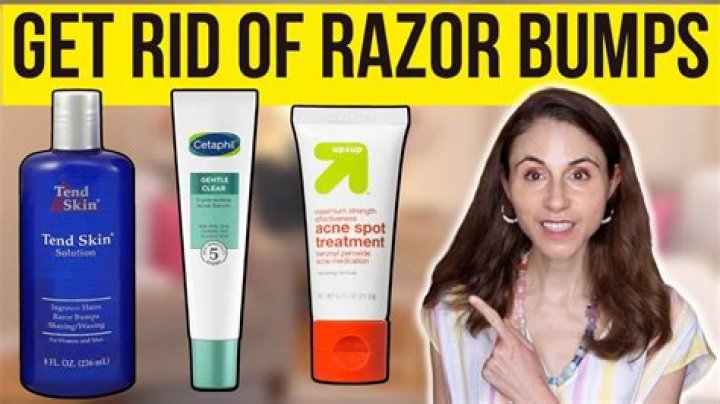 Does shaving cream help razor bumps?