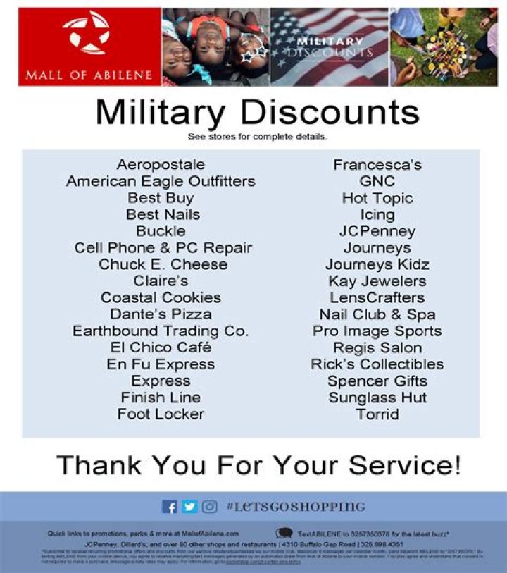 Does Shoe Carnival offer military discount?