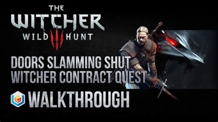 Does slamming shut Witcher 3?